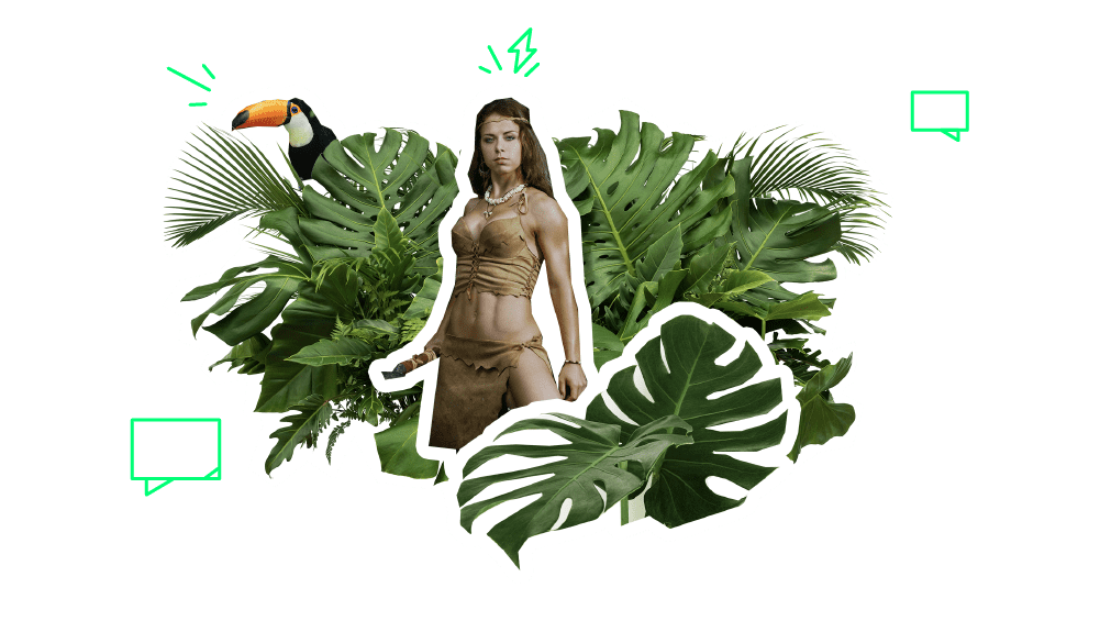MarTech er en jungle_Sticker